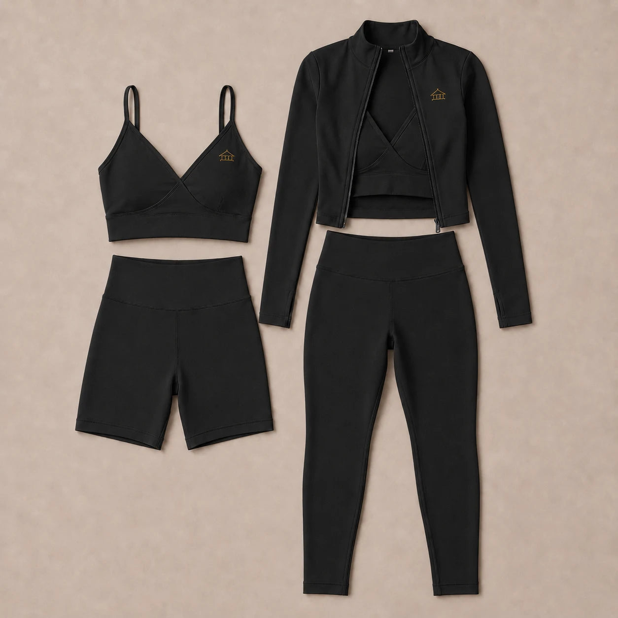 Kaya Three-piece Fitness Suit