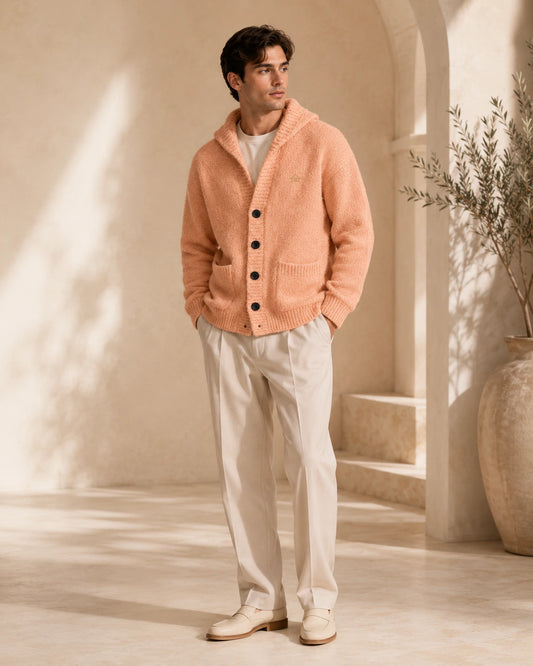 Kaya Hooded Knit Cardigan