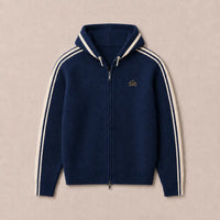 Men's Half Turtleneck Wool Cardigan
