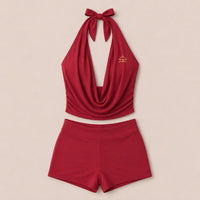 Women's Tie's Top and Shorts