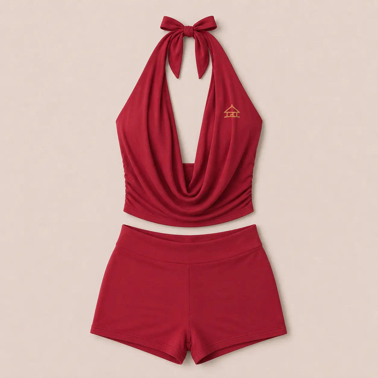 Women's Tie's Top and Shorts