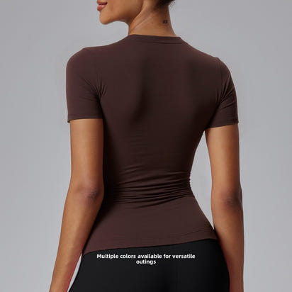 Fitness Vest Elastic Tight Clothes Sports Top