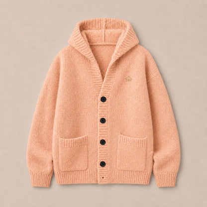 Kaya Hooded Knit Cardigan