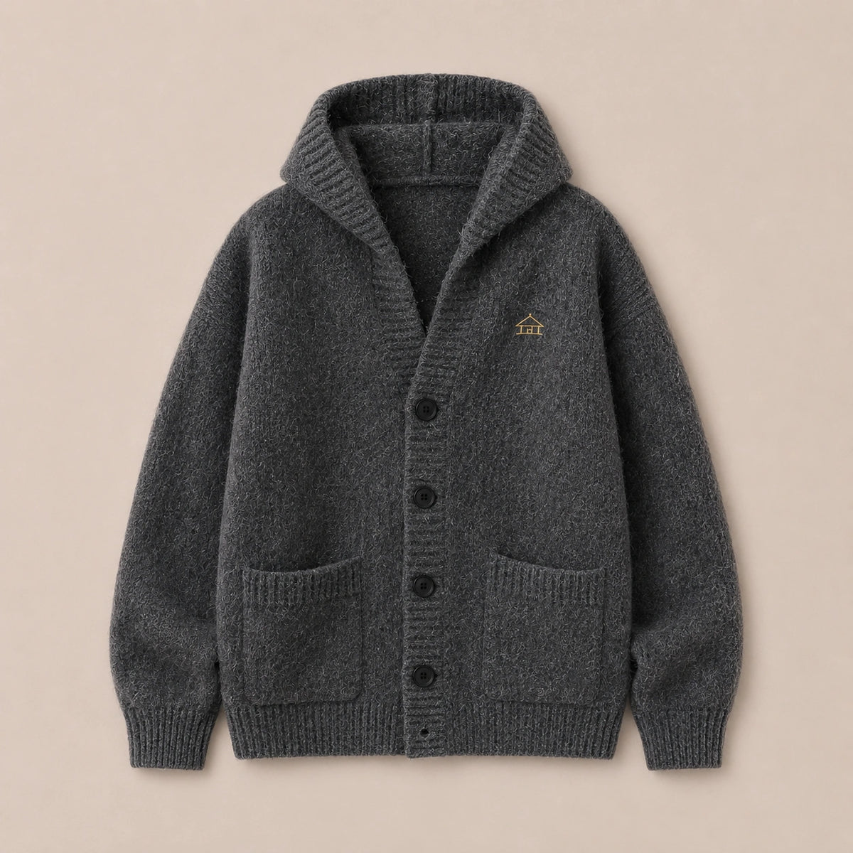 Kaya Hooded Knit Cardigan