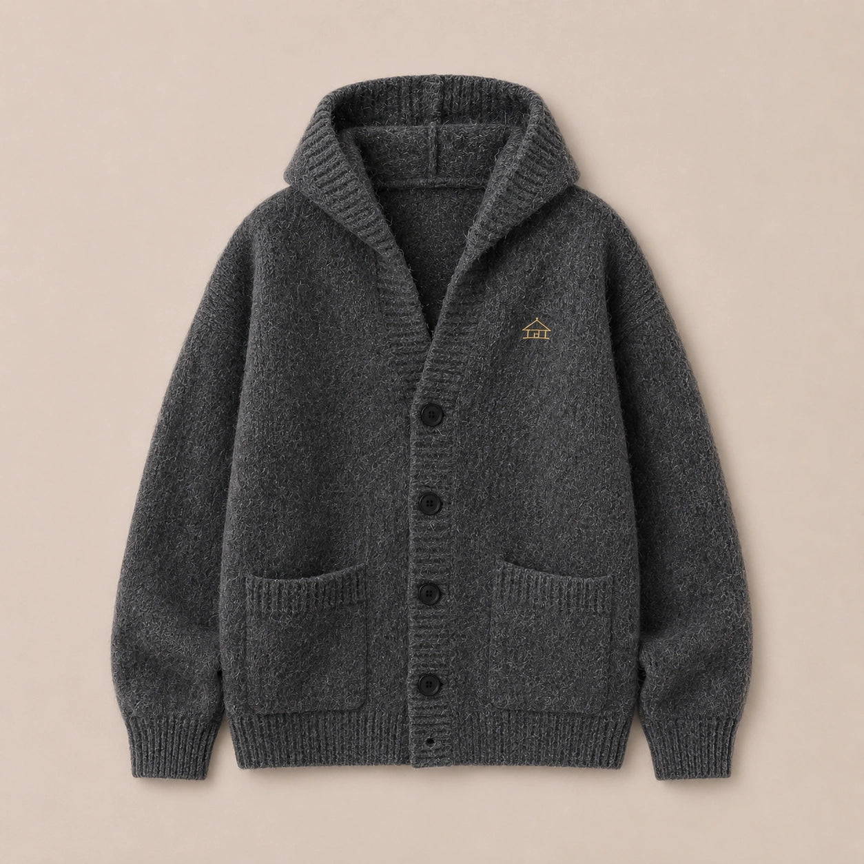 Kaya Hooded Knit Cardigan