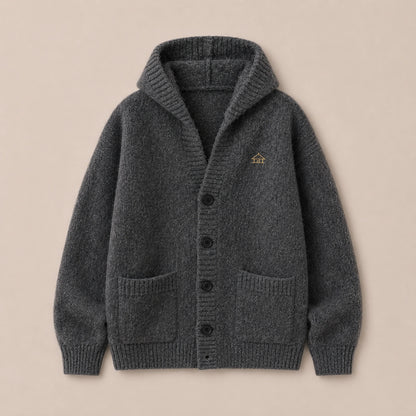 Kaya Hooded Knit Cardigan