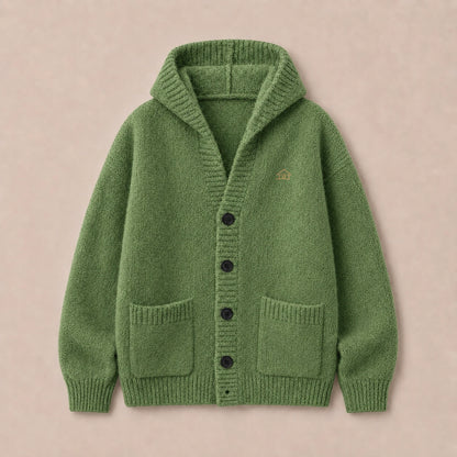 Kaya Hooded Knit Cardigan