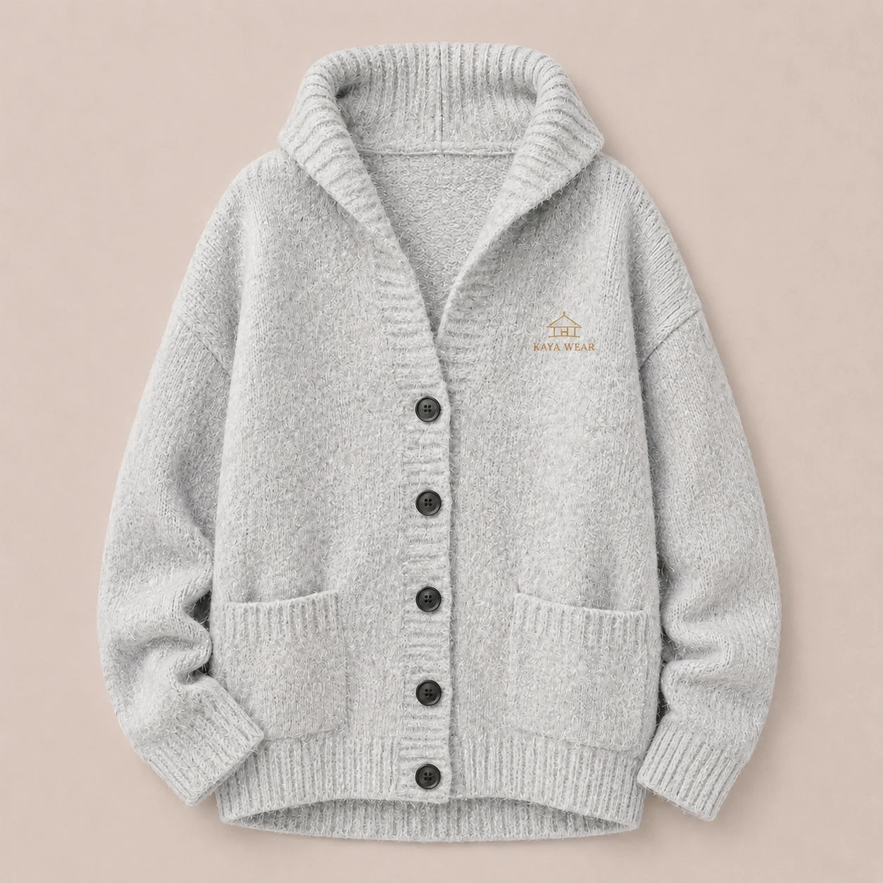 Kaya Hooded Knit Cardigan